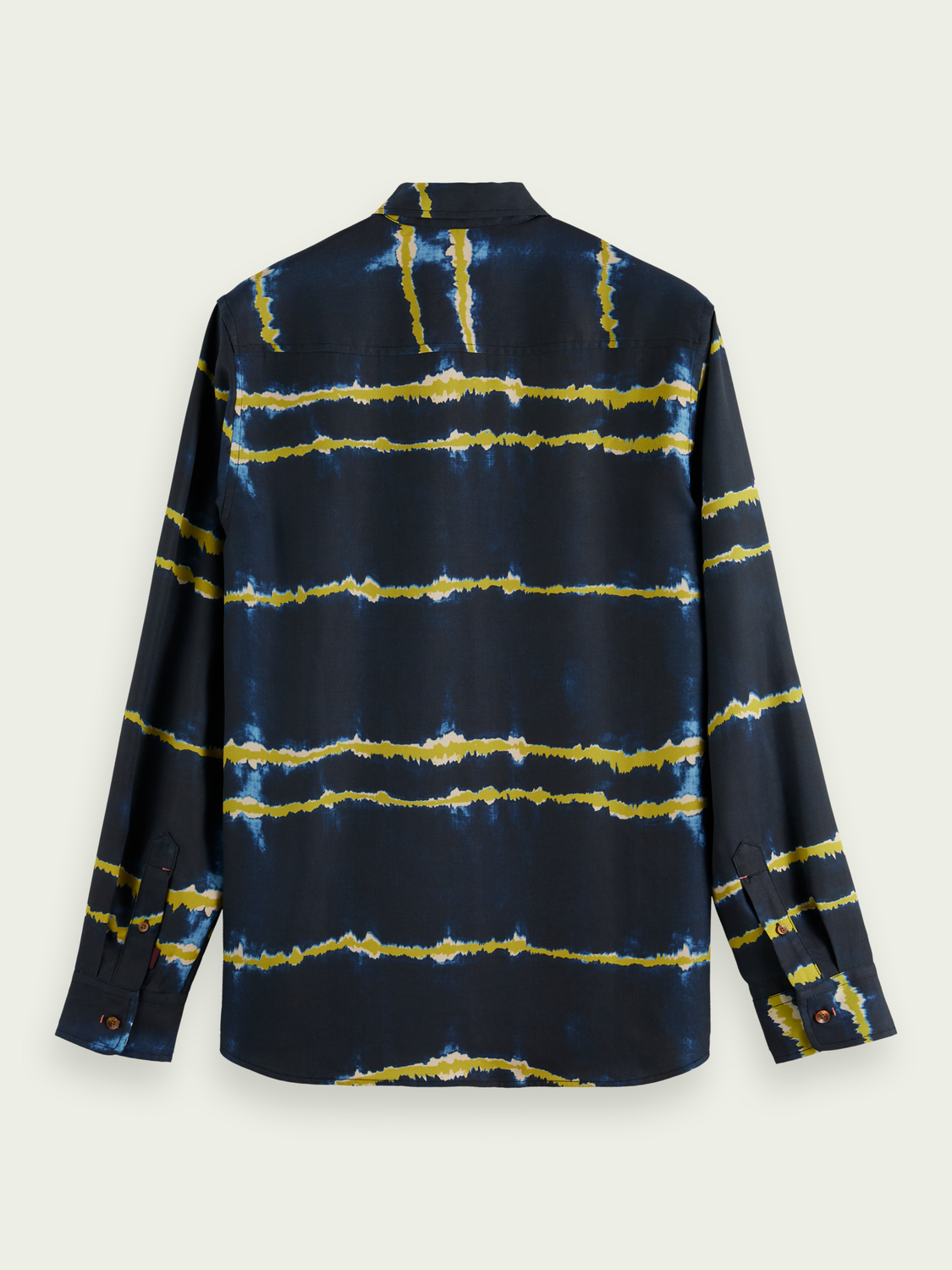 Regular Fit Pocketed Tie-Dye Shirt | Scotch And Soda Outlet