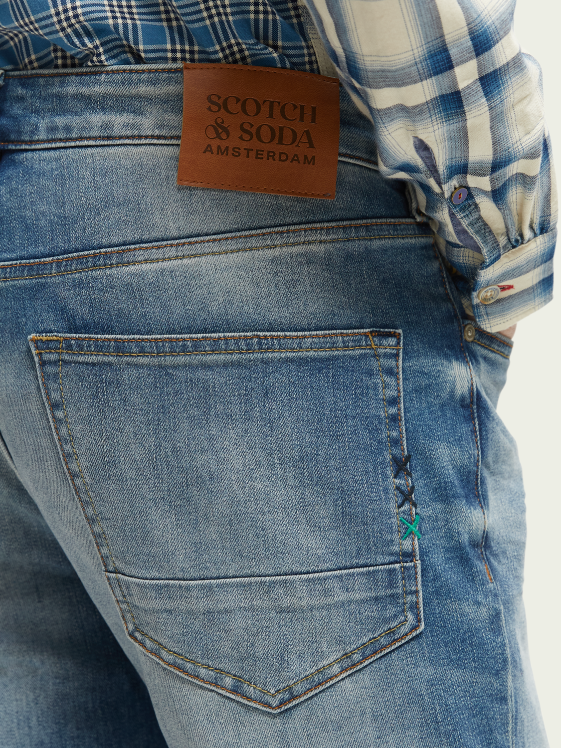The Skim Super-Slim Fit Jeans - Faded Touch | Scotch And Soda Outlet