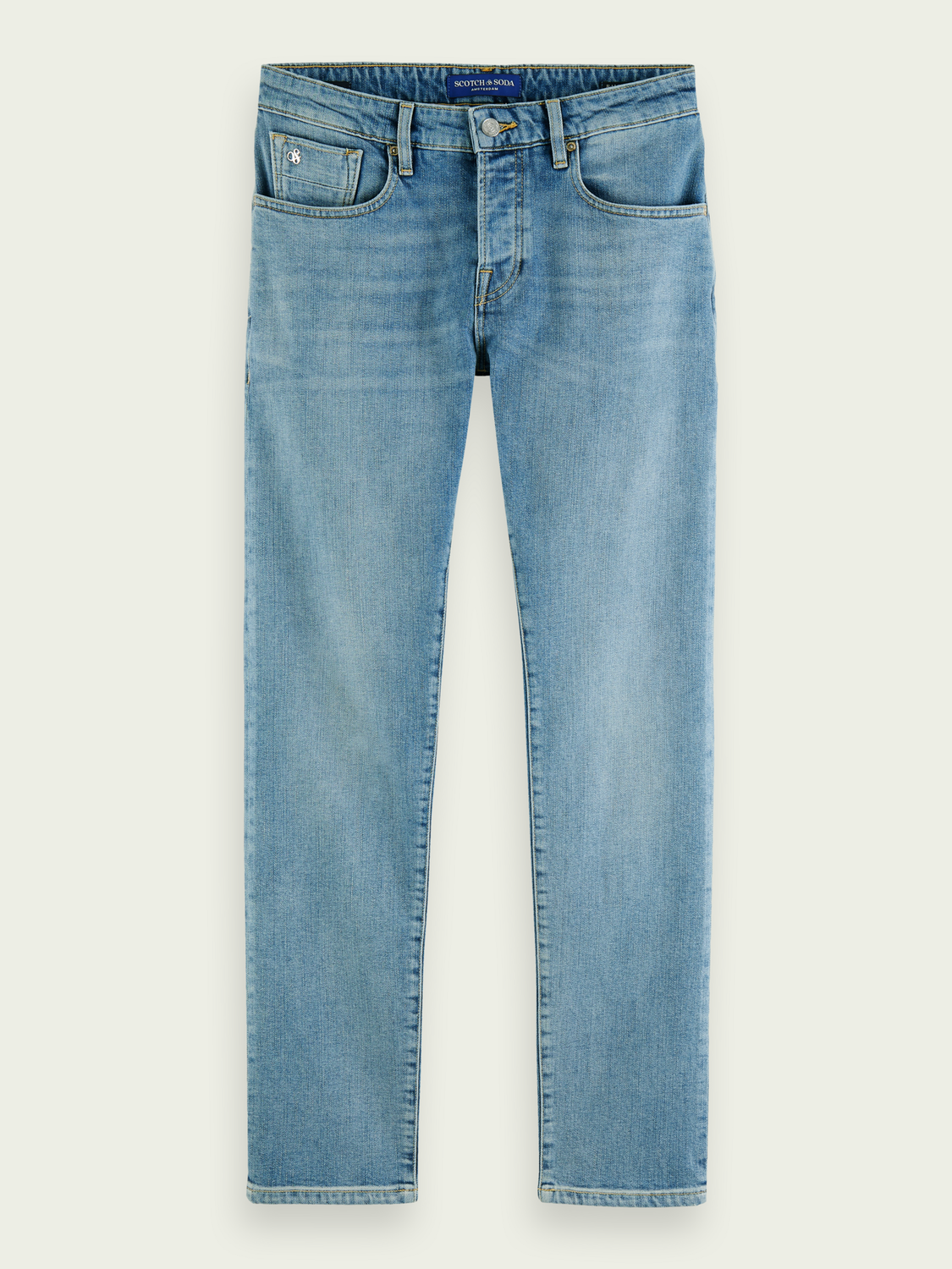 Ralston Regular Slim Fit Jeans - Aqua Blue | Scotch And Soda Outlet