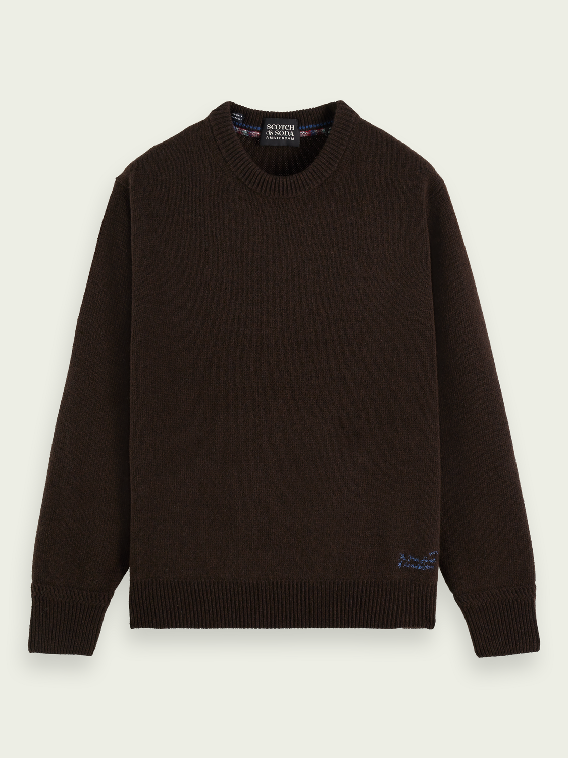 Relaxed Fit Wool Sweater | Scotch And Soda Outlet