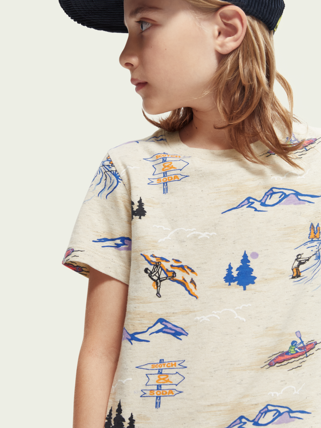 Relaxed-Fit Organic Cotton Printed T-Shirt