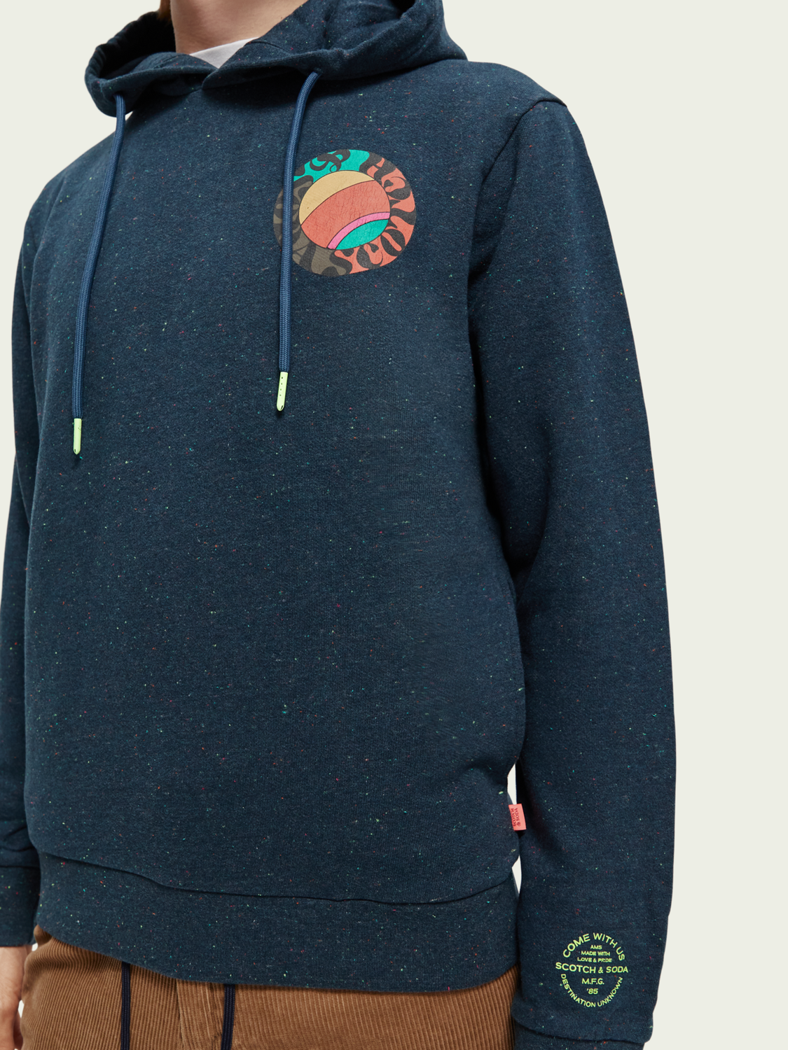 Artwork Felpa Hoodie | Scotch And Soda Outlet