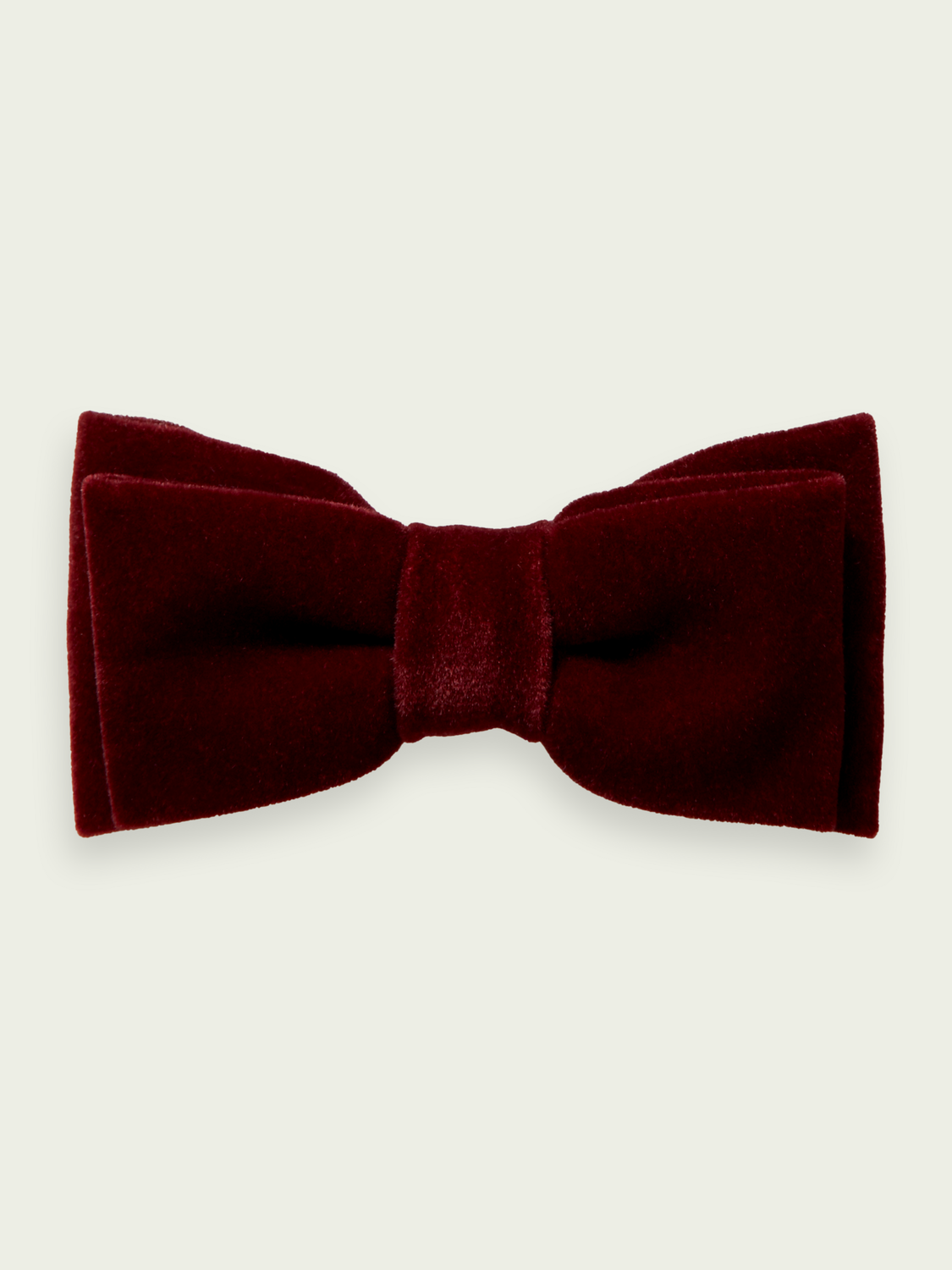 Velvet Clip-On Bow Tie