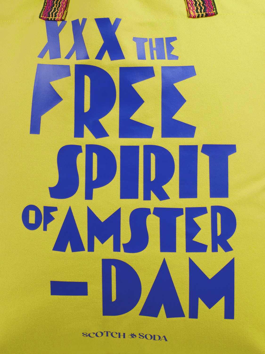 Printed Canvas Tote | Scotch And Soda Outlet