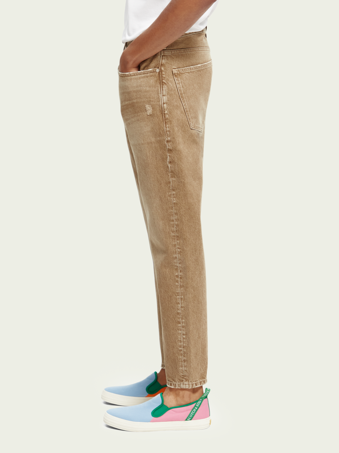 The Dean Loose Tapered-Fit Yarn-Dyed Jeans | Scotch And Soda Outlet