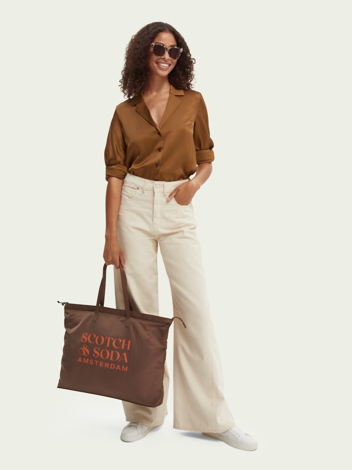 The Centraal Unisex Foldaway Tote Bag | scotch & soda outlet