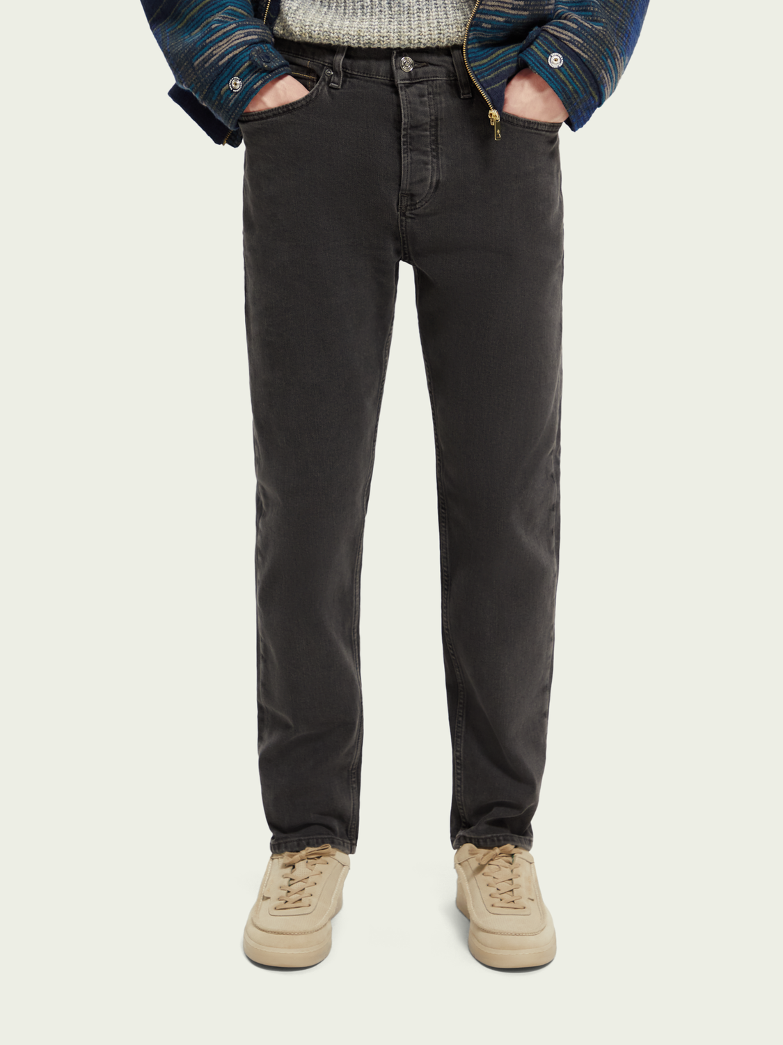 The Drop Regular Fit Tapered Organic Cotton Jeans | Scotch And Soda Outlet