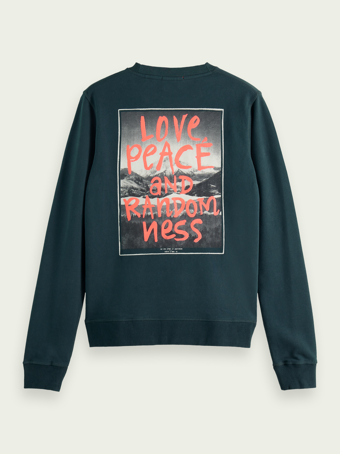 Photoprint Artwork Sweatshirt | Scotch And Soda Outlet