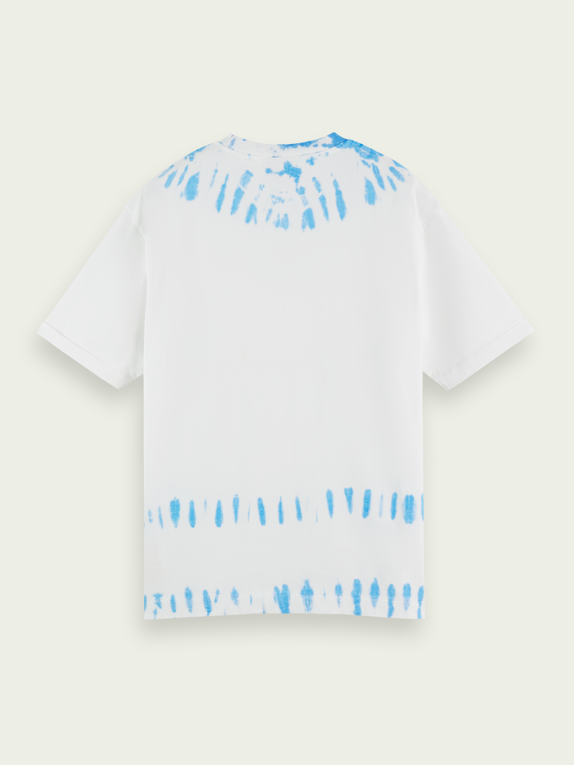 Organic Tie-Dye Artwork T-Shirt | Scotch And Soda Outlet