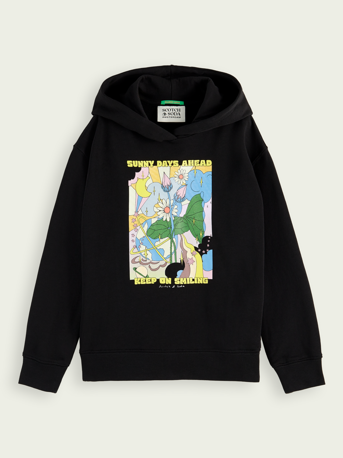 Scotch Soda Outlet | Loose Fit Artwork Hoodie
