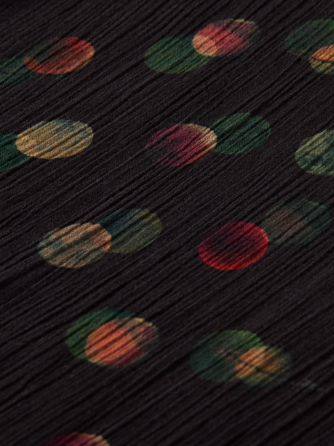 Printed Peplum V-Neck Shirt | scotch & soda outlet