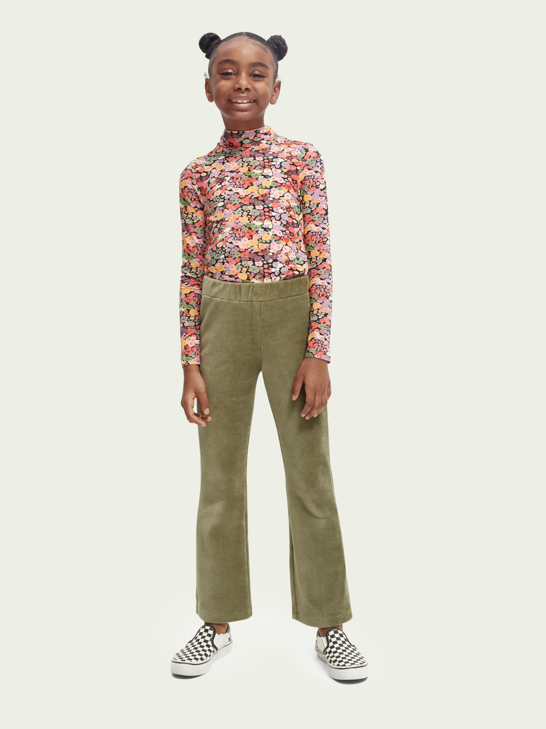 Corduroy Flared Leggings