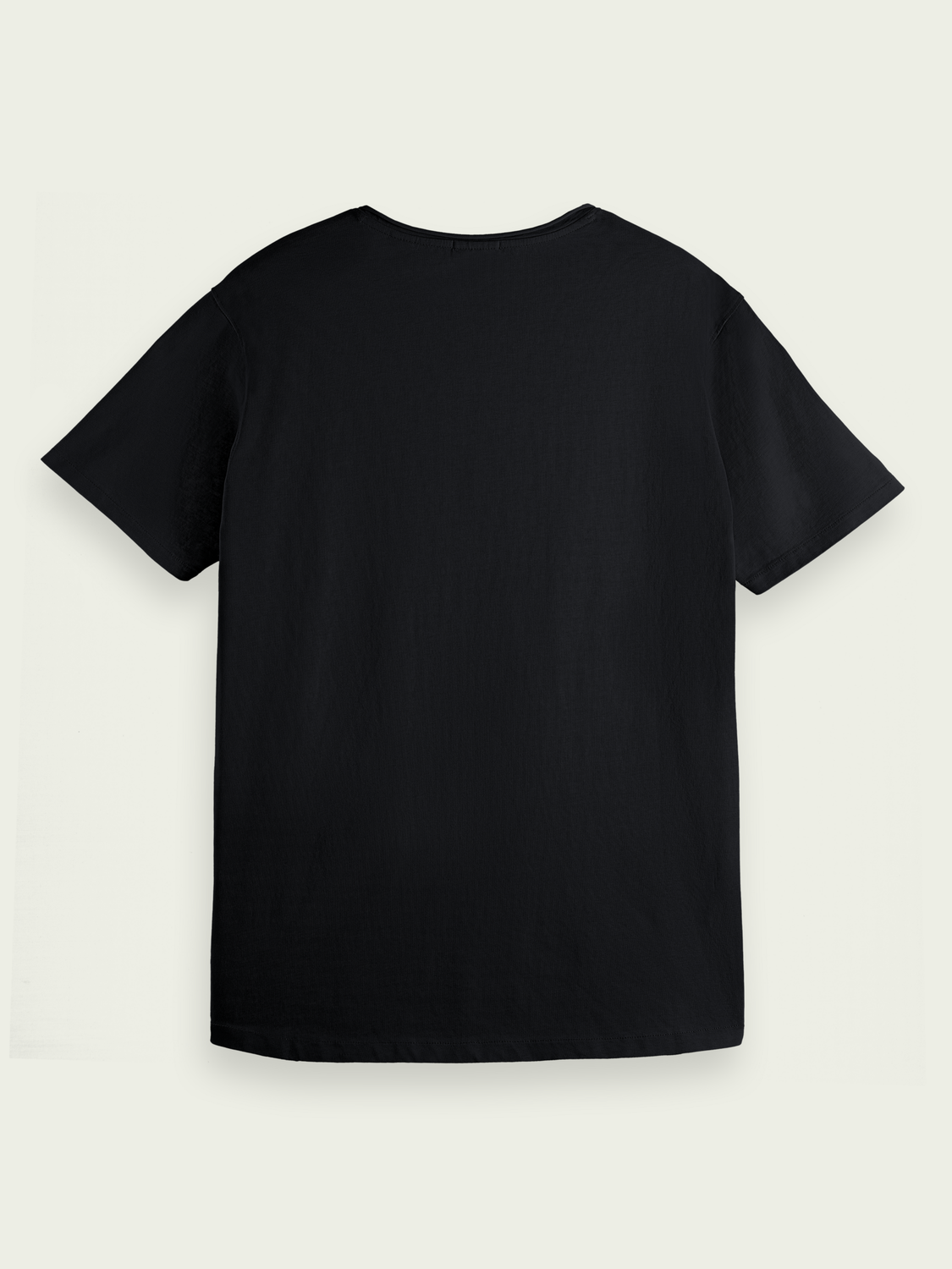 Relaxed Fit Raw-Edge Organic Cotton T-Shirt | Scotch And Soda Outlet