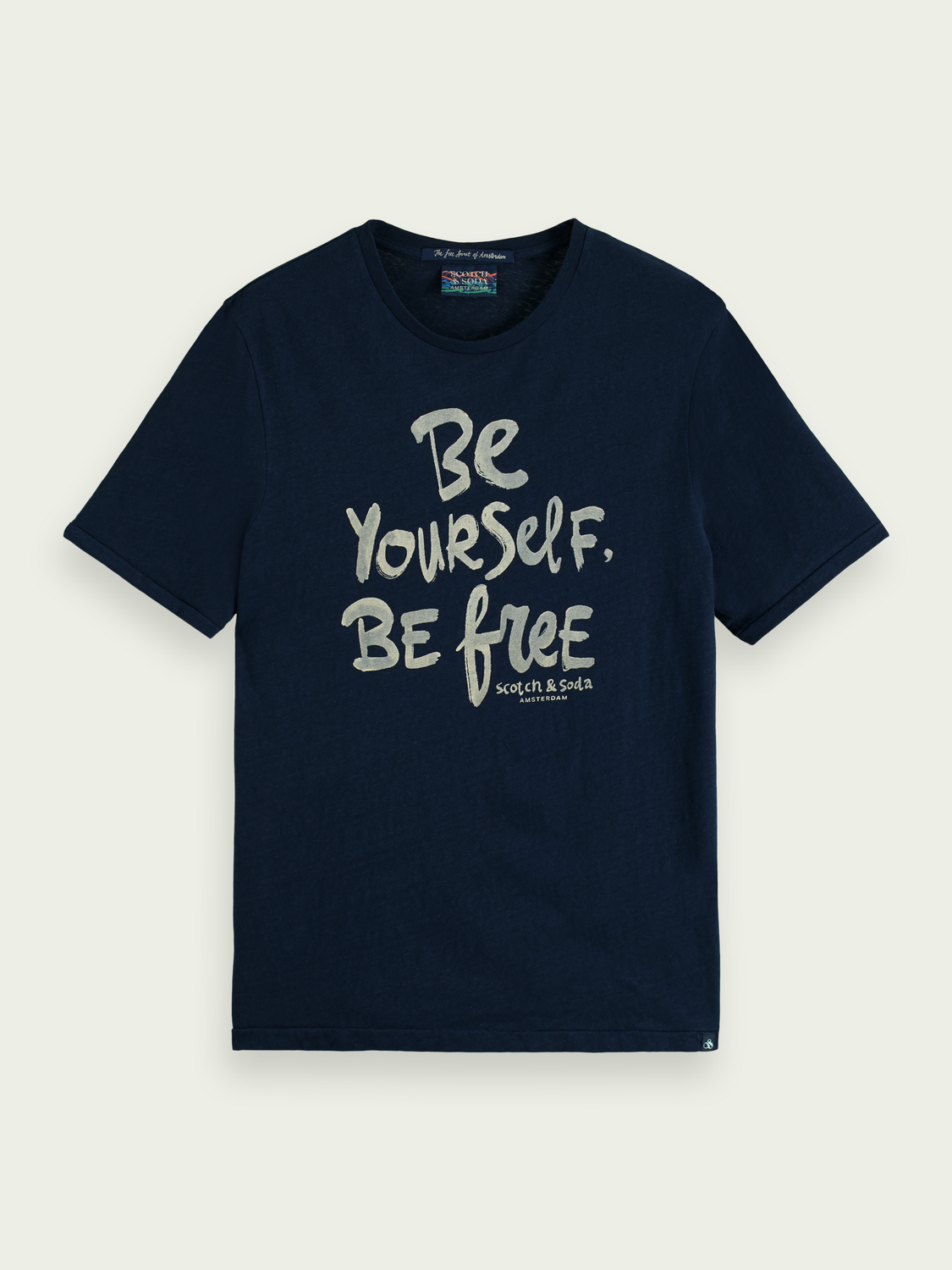 Regular Fit Graphic Crewneck T-Shirt | Scotch And Soda Outlet