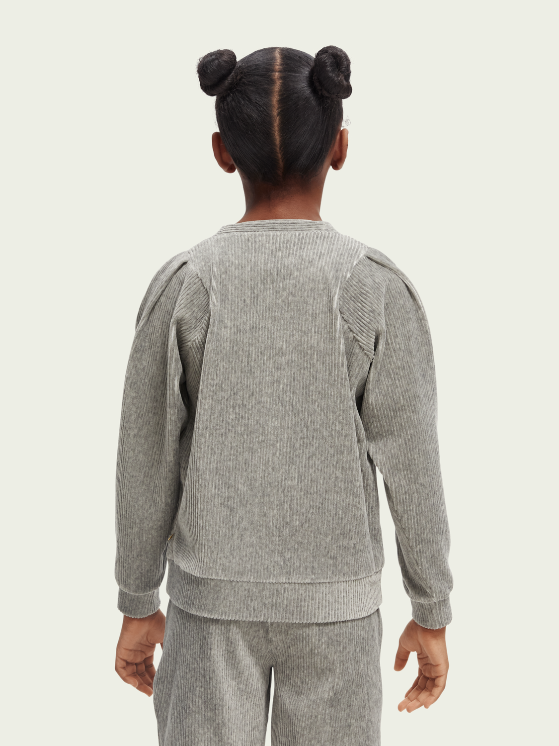 Scotch Soda Outlet | Relaxed Fit Corduroy Balloon Sleeve Sweatshirt