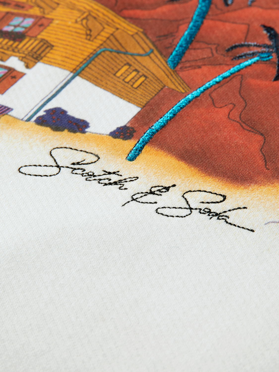 Relaxed Fit Artwork Felpa Crewneck Sweatshirt | Scotch And Soda Outlet