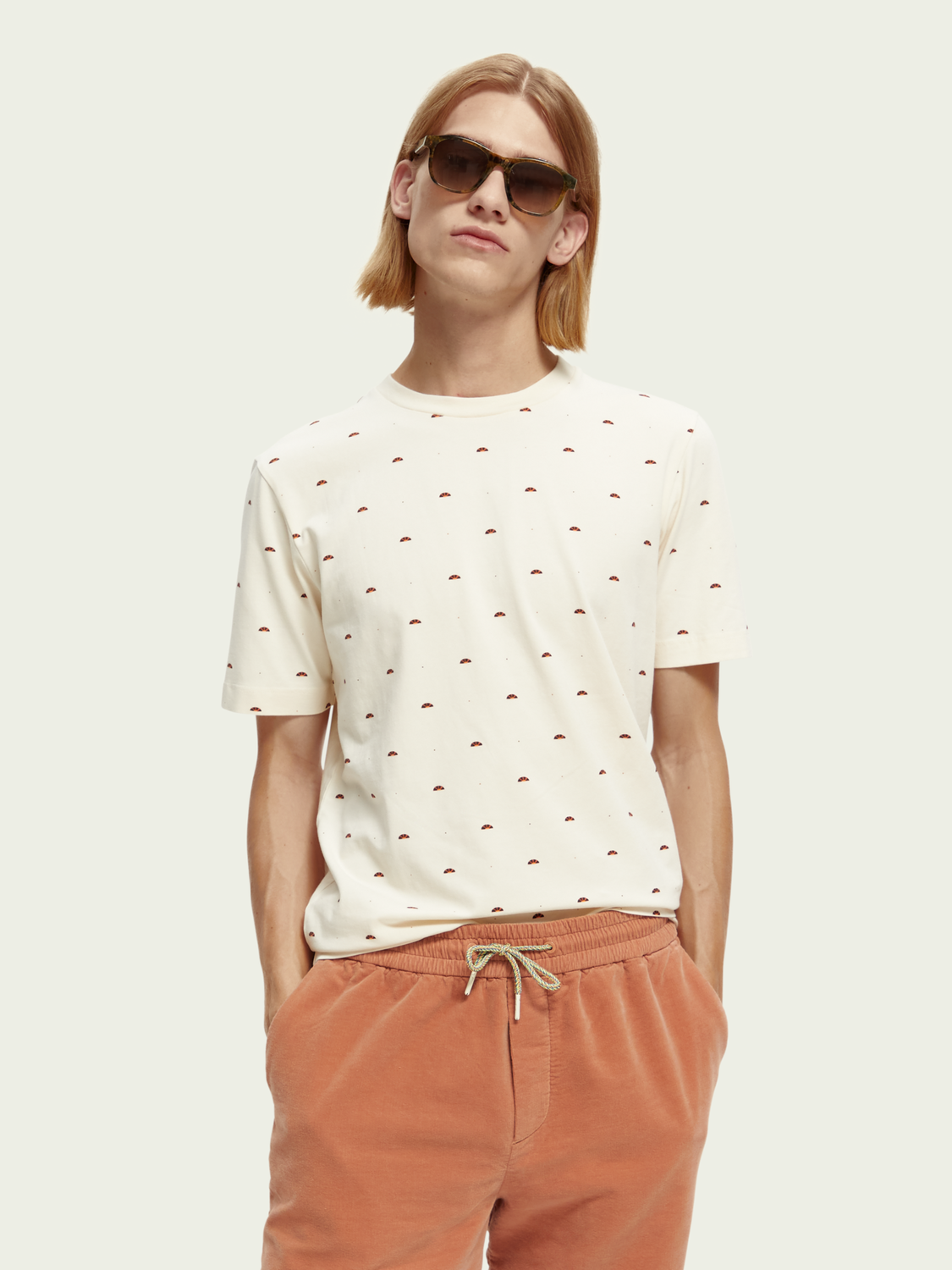 Classic Jersey Crewneck T-Shirt | Scotch And Soda Outlet