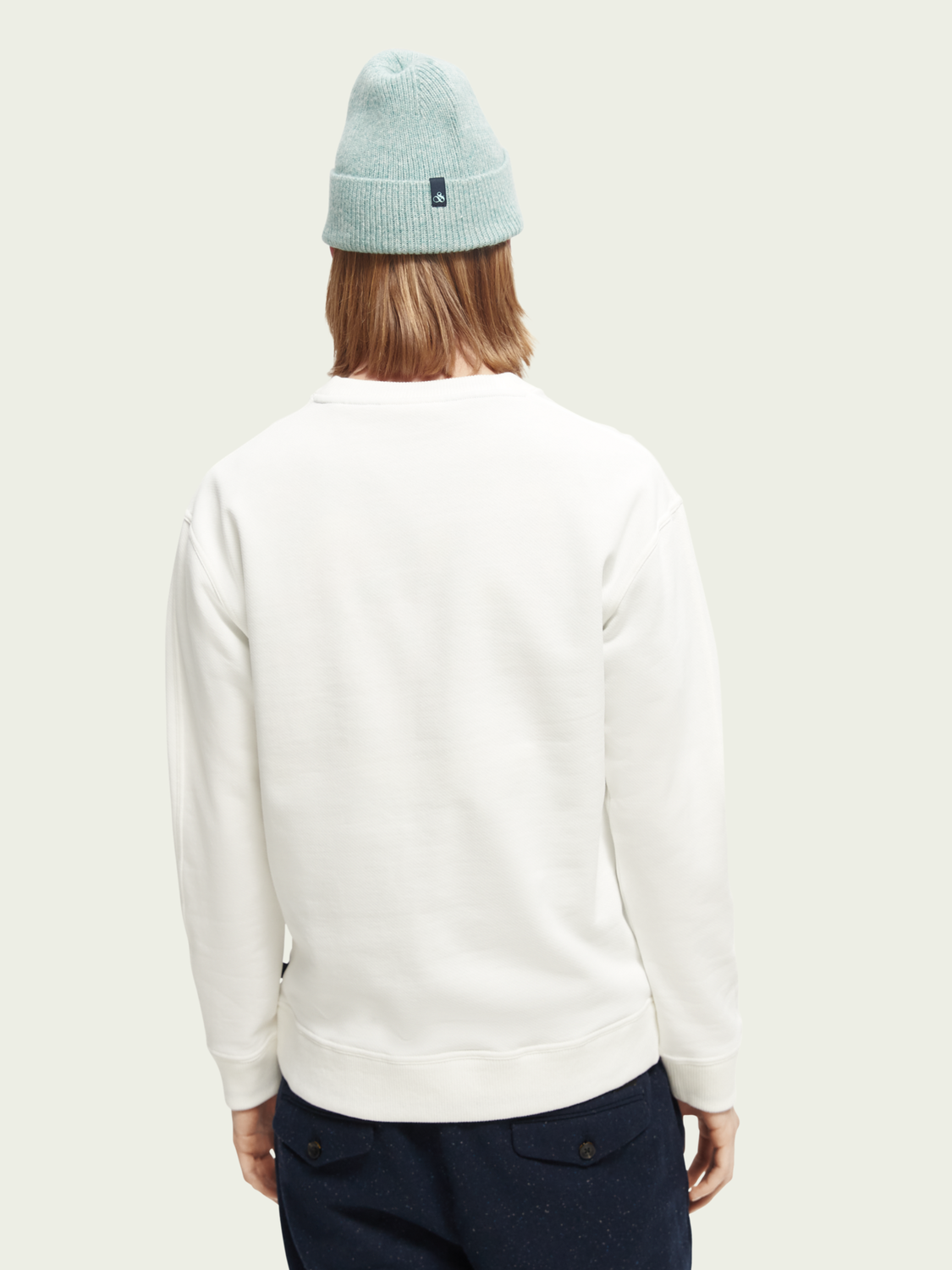 Relaxed Fit Artwork Felpa Crewneck Sweatshirt | Scotch And Soda Outlet