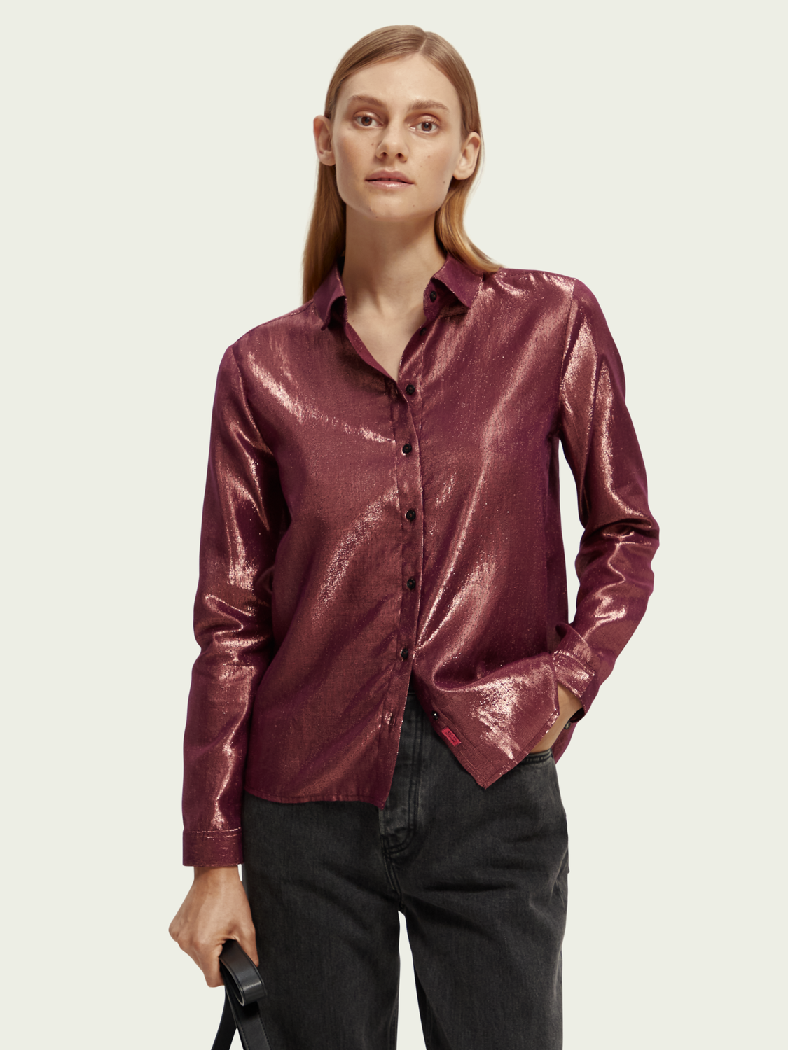 Regular Fit Buttoned Shirt | scotch & soda outlet