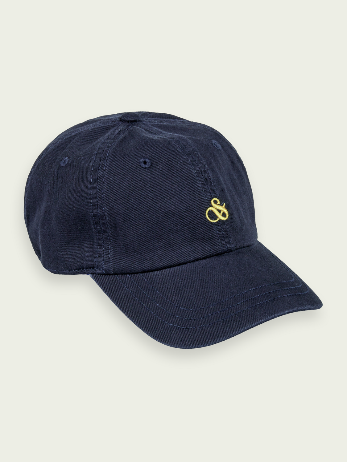 Cotton Twill Embroidered Cap | scotch & soda outlet