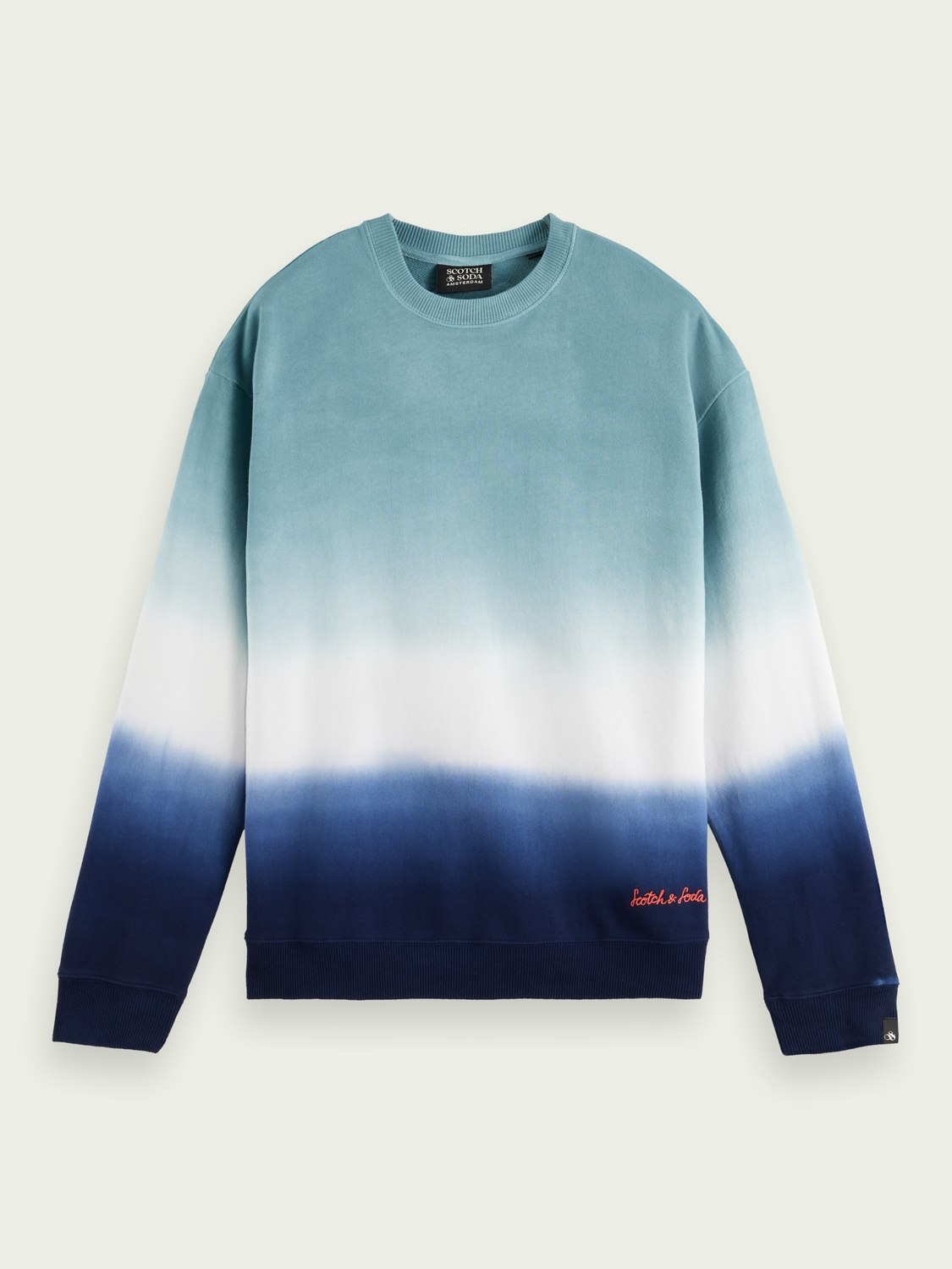 Tie-Dye Felpa Crewneck Sweatshirt | Scotch And Soda Outlet