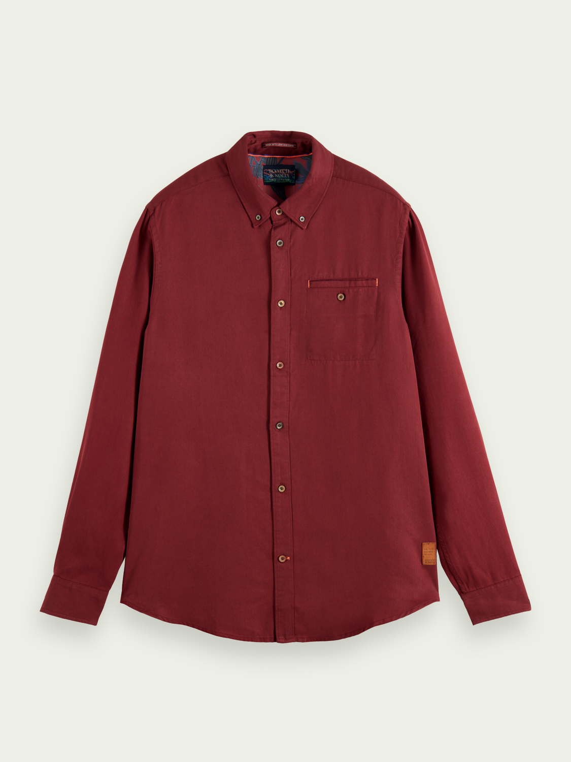 Regular Fit Pocketed Shirt | Scotch And Soda Outlet