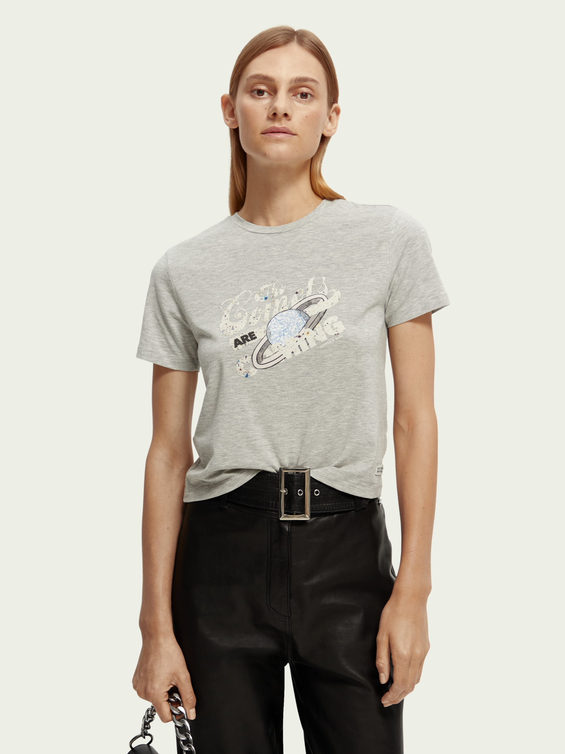 Slim Fit Artwork T-Shirt | scotch & soda outlet