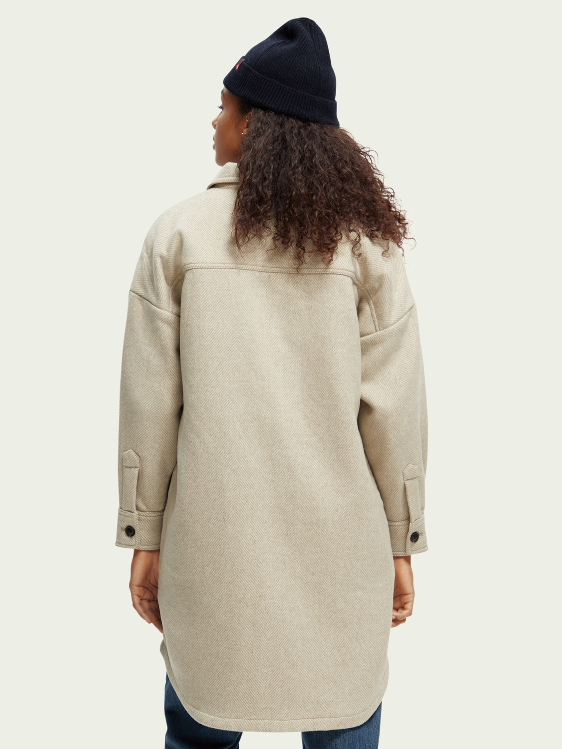 Long Oversized Overshirt | scotch & soda outlet