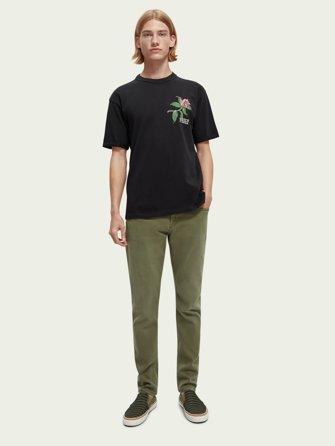 Relaxed Fit Organic Artwork T-Shirt | Scotch And Soda Outlet