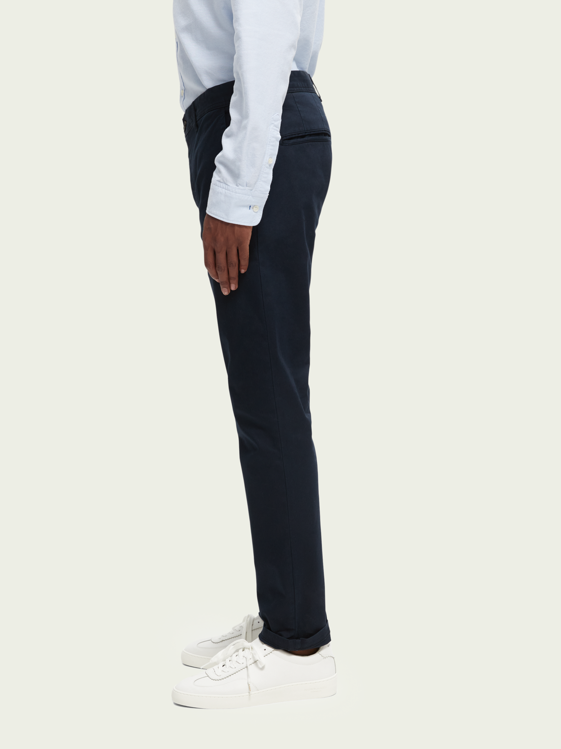 Mott Super-Slim Fit Organic Cotton Chino | Scotch And Soda Outlet