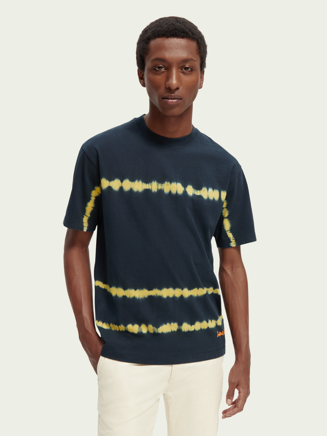 Tie-Dye Jersey T-Shirt | Scotch And Soda Outlet