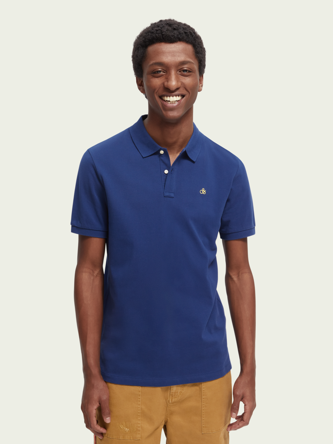 Organic Cotton Pique Polo | Scotch And Soda Outlet