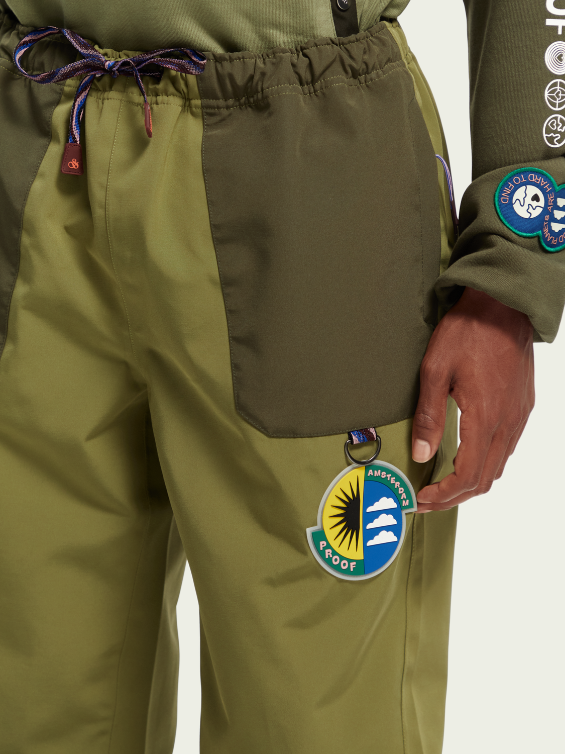 Unisex Amsterdam Proof Waterproof Rain Trousers | scotch & soda outlet