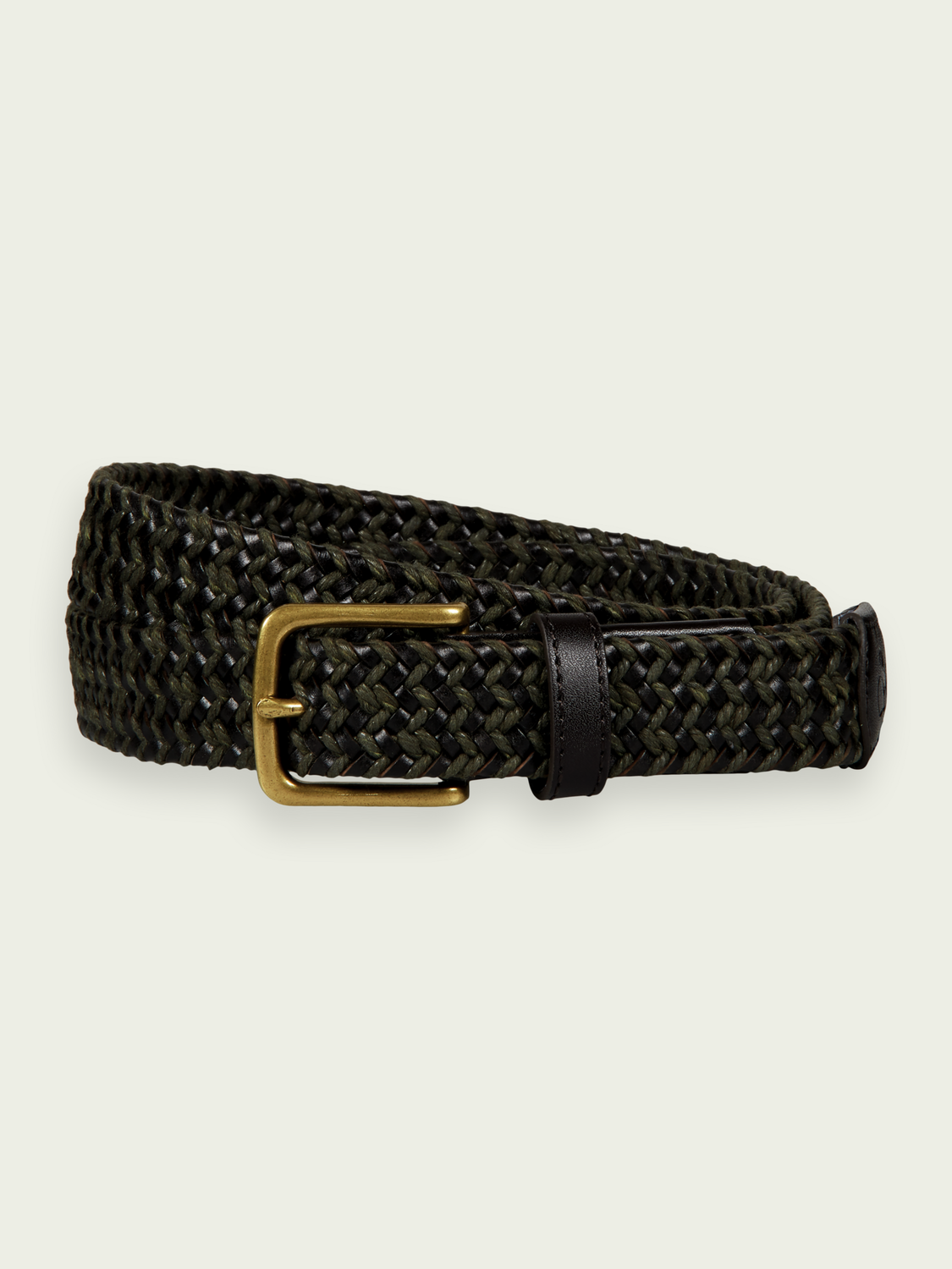 Braided Leather And Cord Belt | Scotch And Soda Outlet