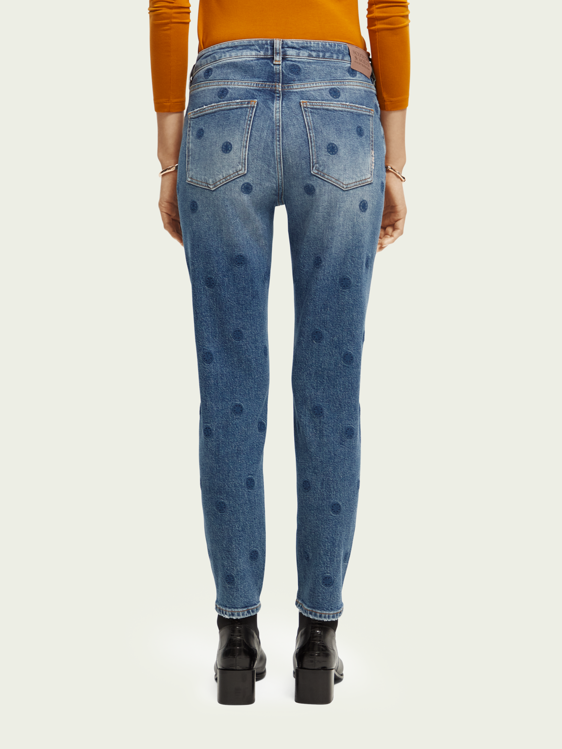 High Five High-Rise Slim Fit Jeans | scotch & soda outlet