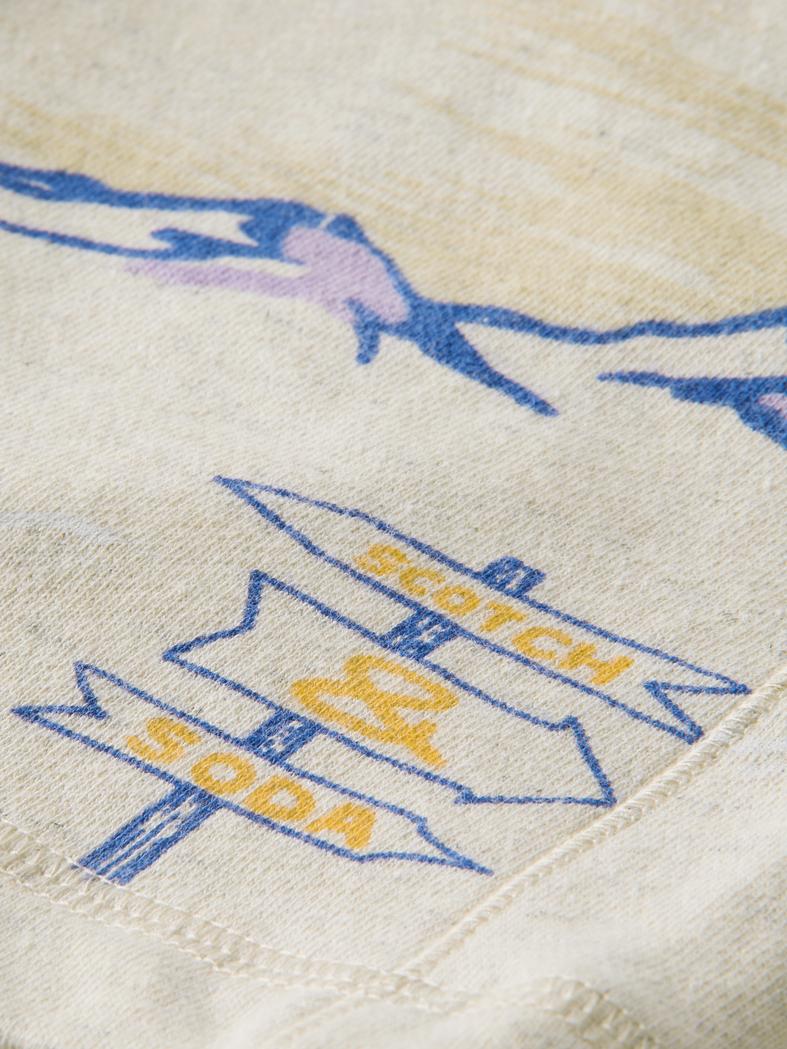 Printed Organic Cotton Sweat Shorts