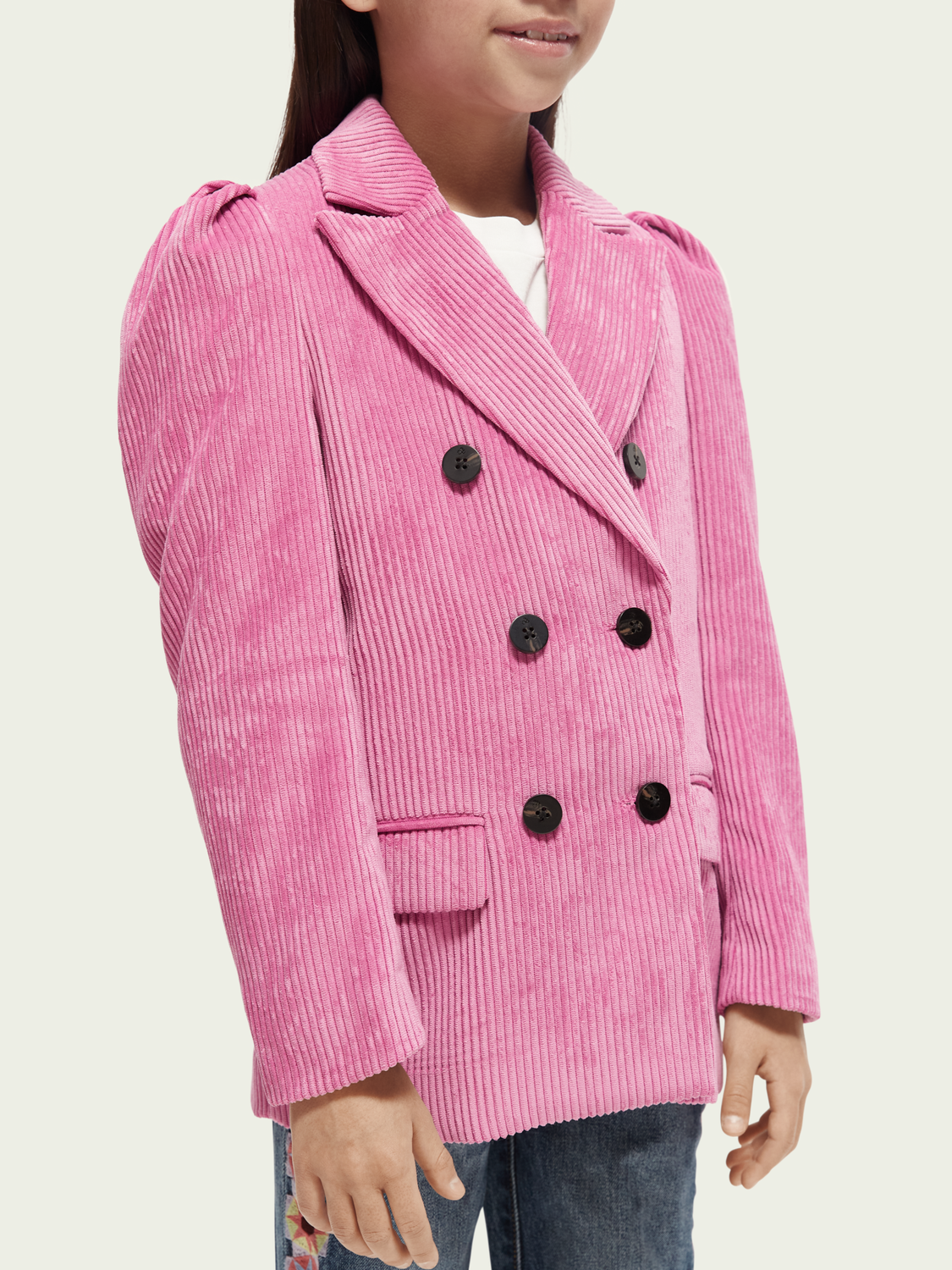 Scotch Soda Outlet | Double-Breasted Corduroy Blazer