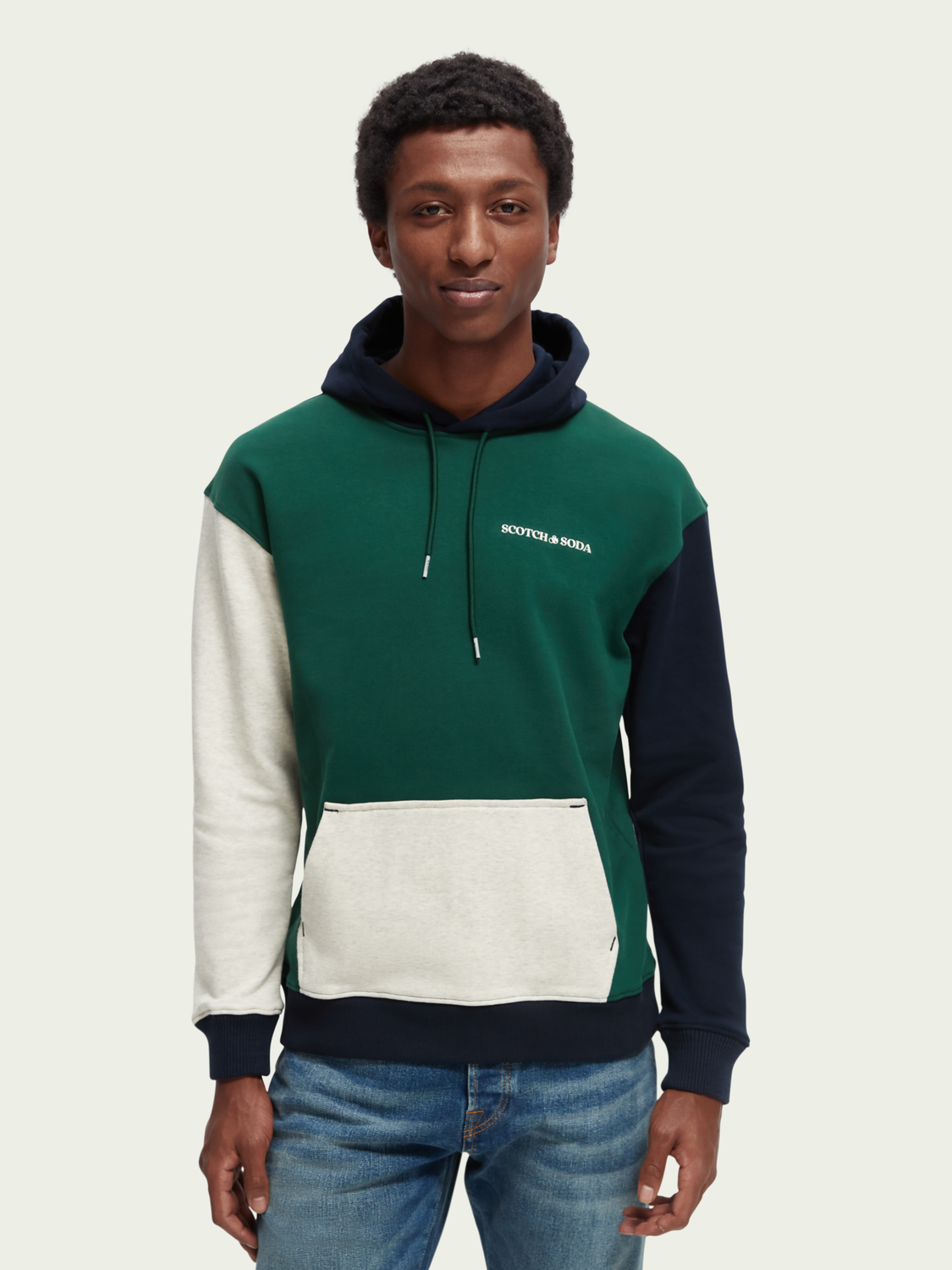 Unisex Organic Cotton Hoodie | scotch & soda outlet