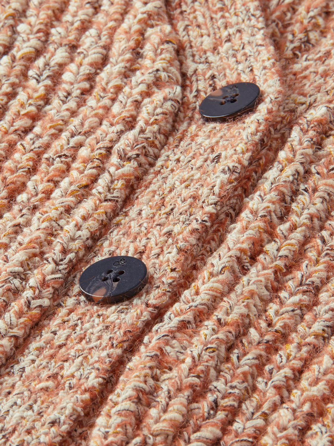 Fuzzy Knitted Cardigan