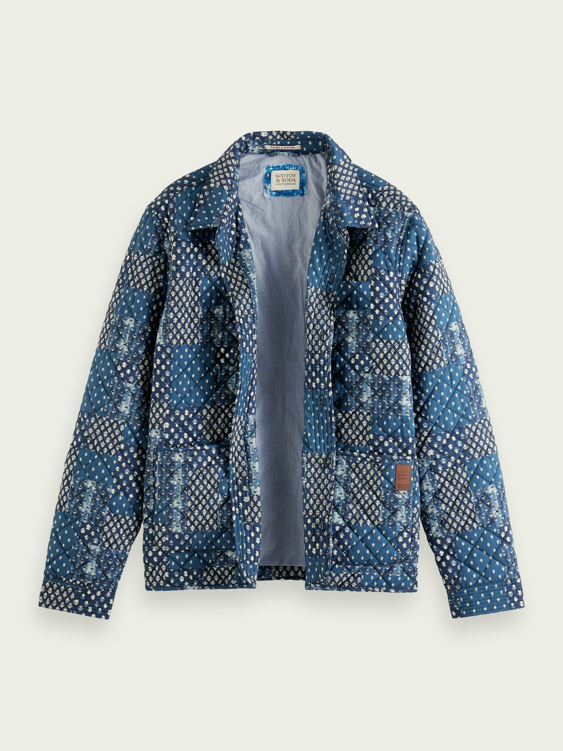 Quilted Overshirt | Scotch And Soda Outlet