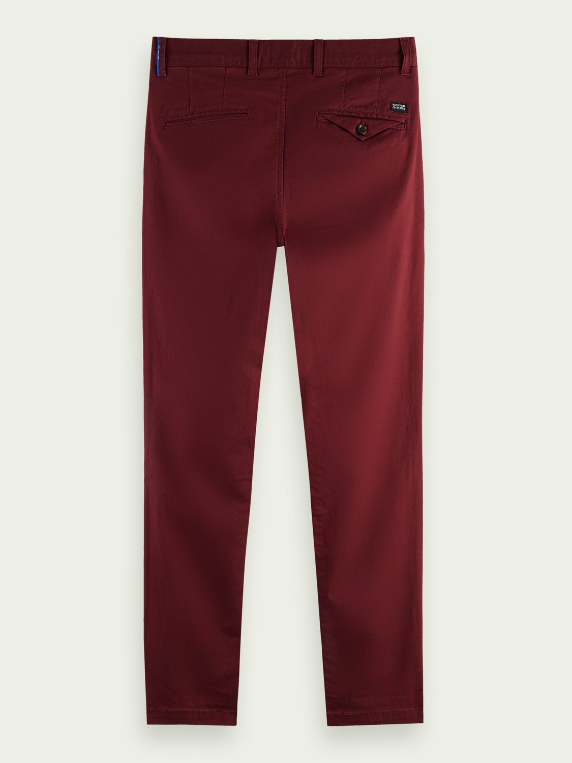 Mott Super-Slim Organic Cotton Twill Chino | Scotch And Soda Outlet