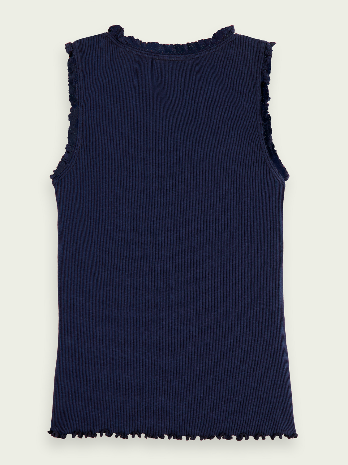 Fitted Rib Tank Top