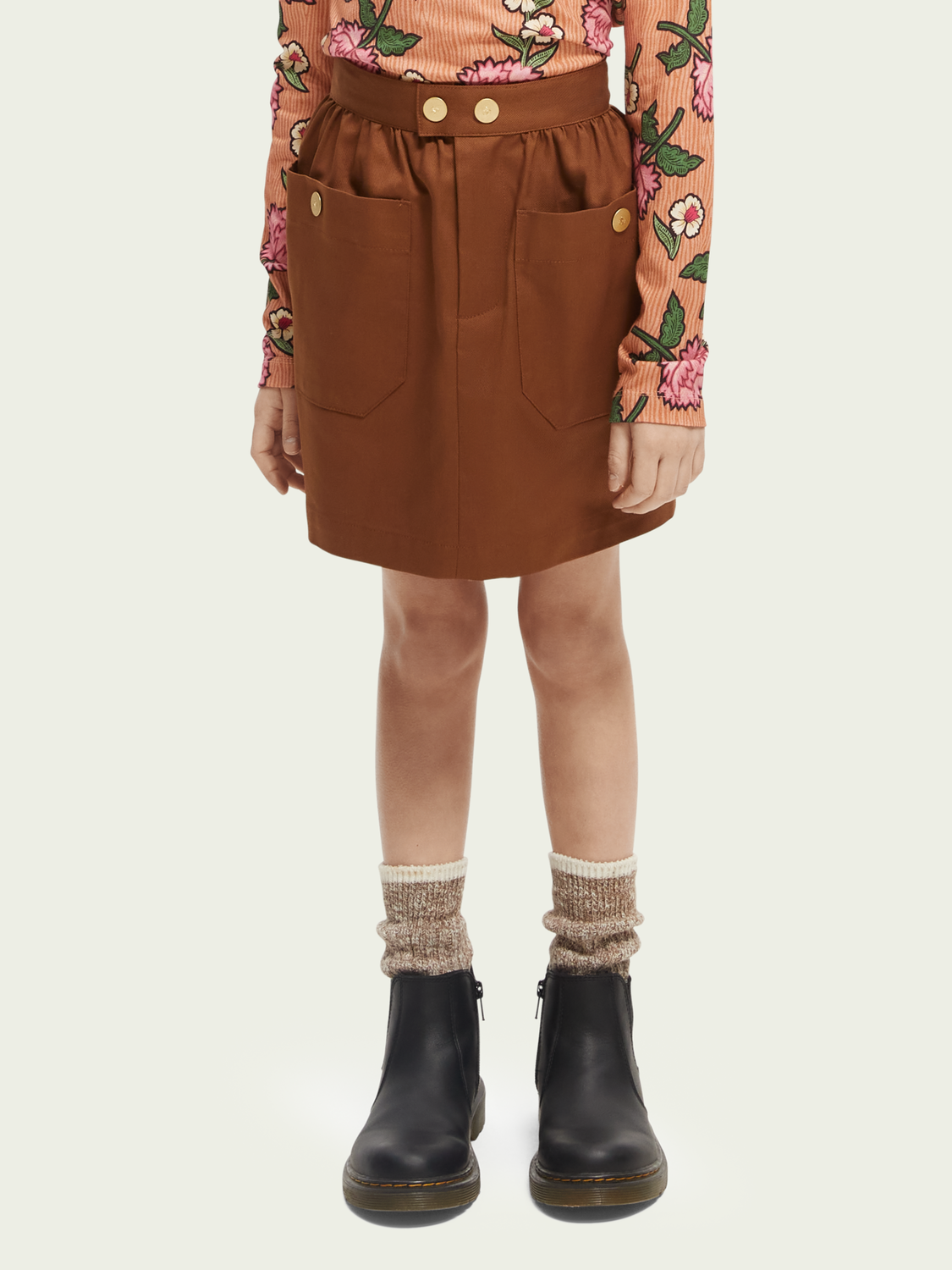 Scotch Soda Outlet | Cargo Inspired Mini Skirt