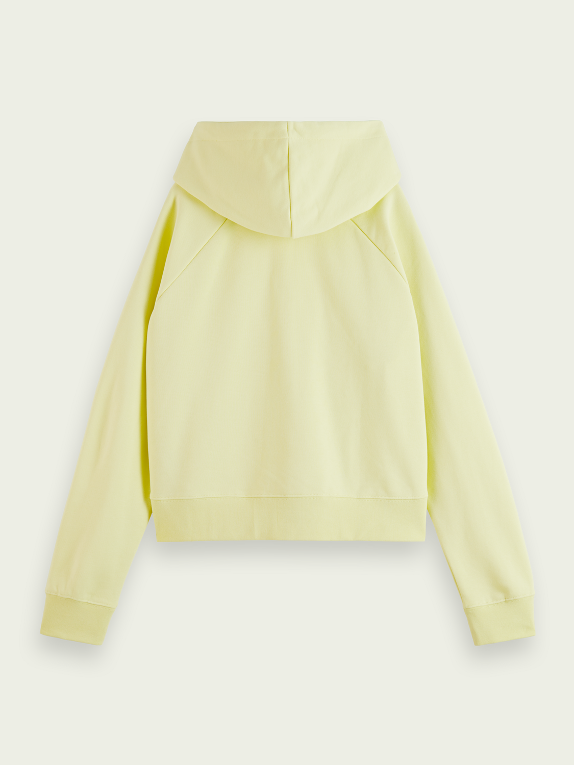 Relaxed Fit Raglan Cropped Hoodie | scotch & soda outlet