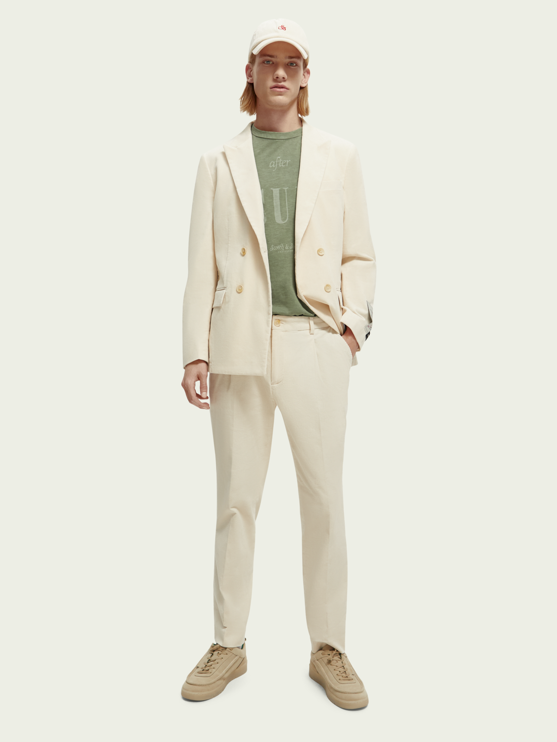 Double-Breasted Corduroy Blazer | Scotch And Soda Outlet