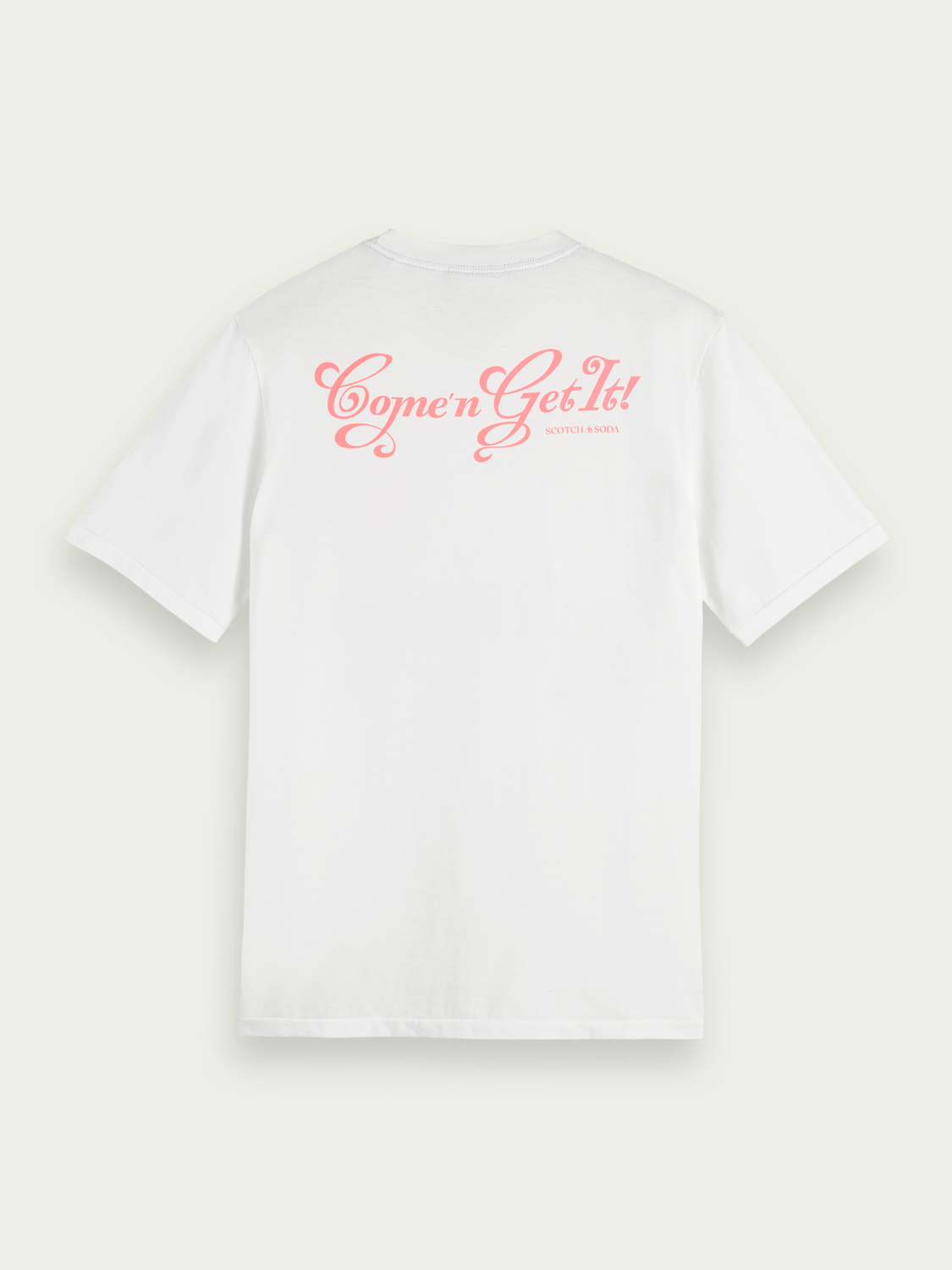 Graphic Crewneck T-Shirt | Scotch And Soda Outlet