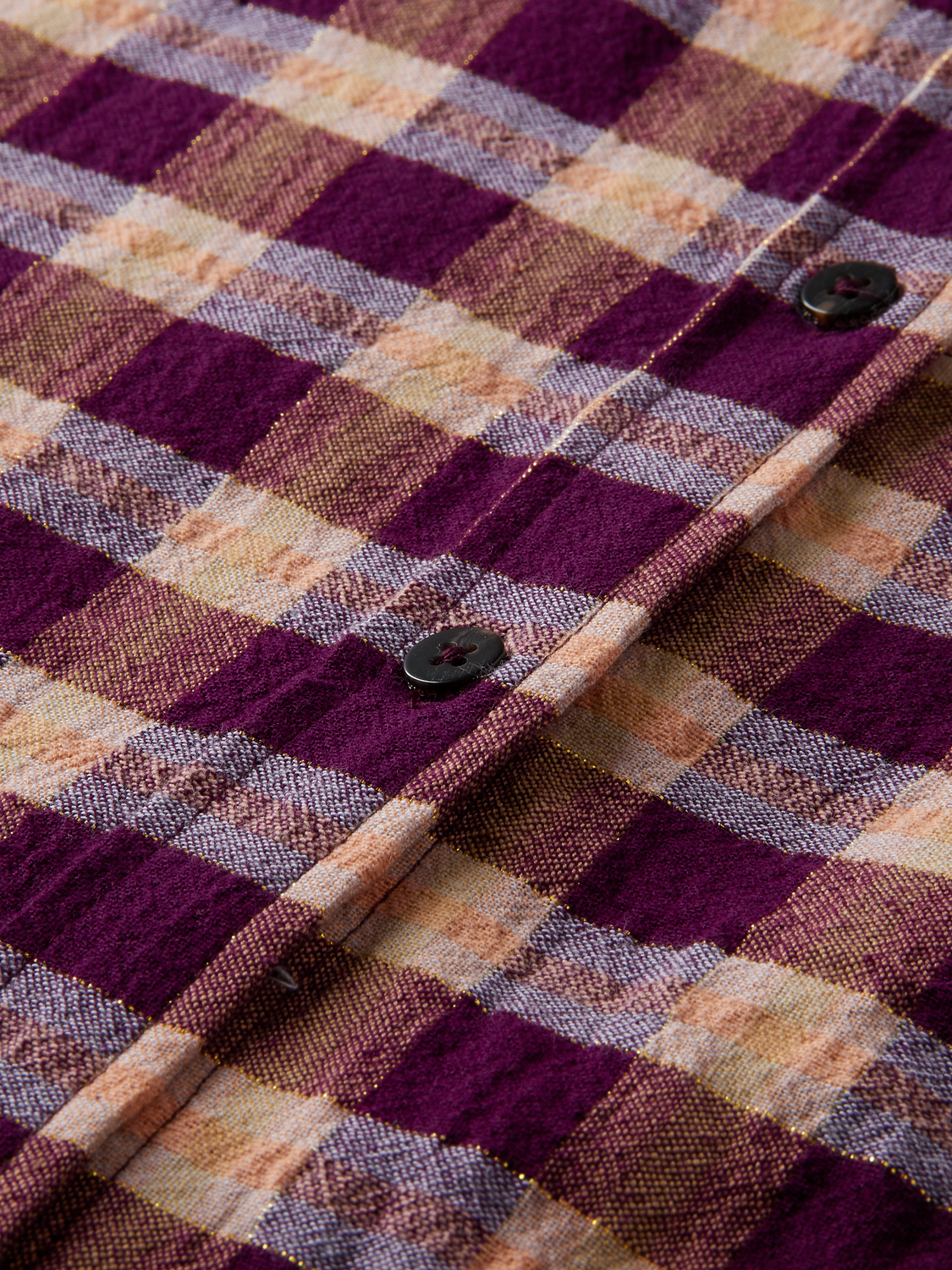 Organic Checked Oversized Shirt | scotch & soda outlet