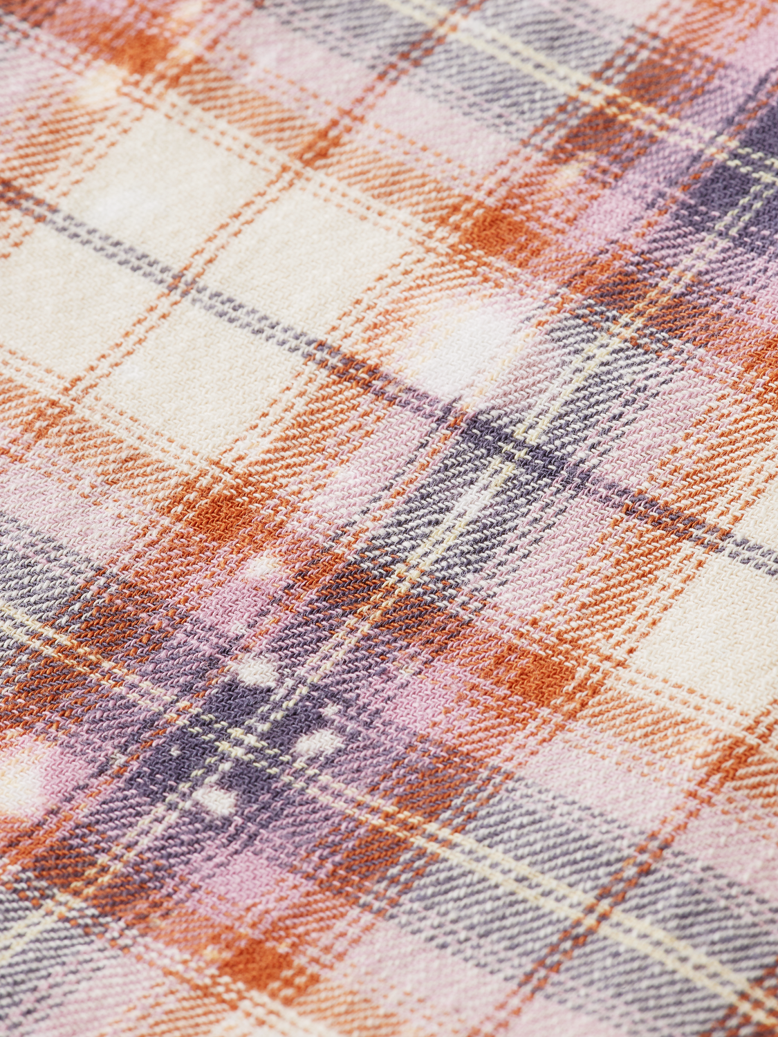 Bonded Checked Organic Shirt With Sleeve-Adjustment | Scotch And Soda Outlet