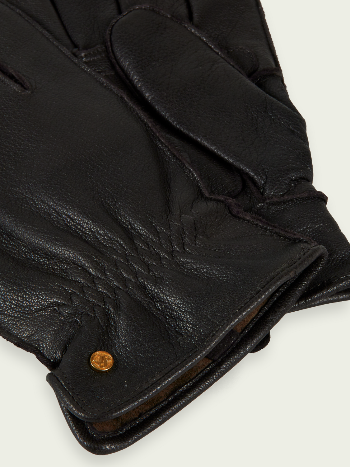 Grain Leather Gloves | Scotch And Soda Outlet