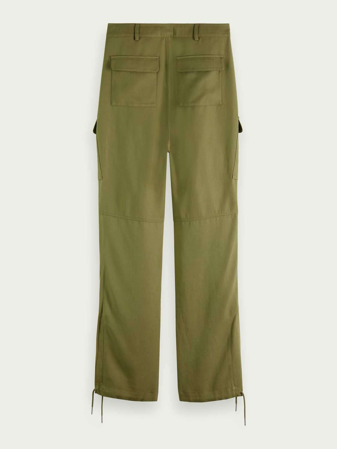 Lara High-Rise Straight Leg Cargo Trousers | scotch & soda outlet